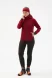 Костюм разминочный Bivium &quot;СноуРан&quot; жен. бордовый_кофейный