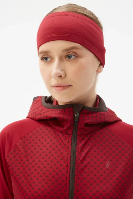 Костюм разминочный Bivium &quot;СноуРан&quot; жен. бордовый_кофейный