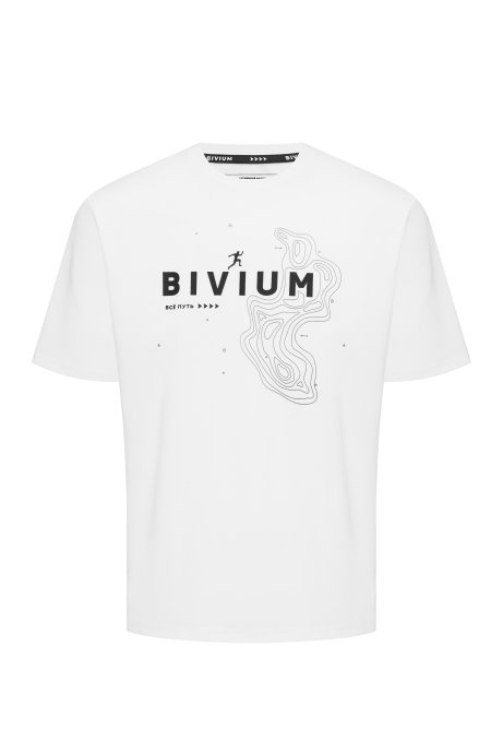 Футболка Bivium &quot;Semper 2.0&quot; муж. бел._графит.