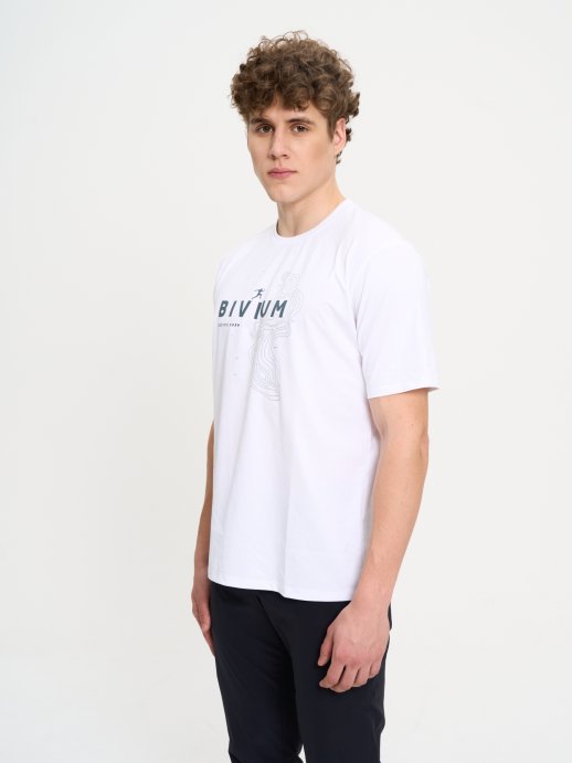 Футболка Bivium &quot;Semper 2.0&quot; муж. бел._графит.