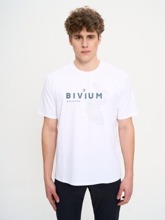 Футболка Bivium "Semper 2.0" муж. бел._графит.