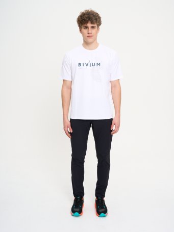 Футболка Bivium "Semper 2.0" муж. бел._графит.