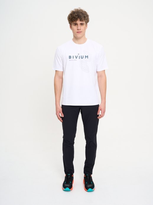 Футболка Bivium &quot;Semper 2.0&quot; муж. бел._графит.