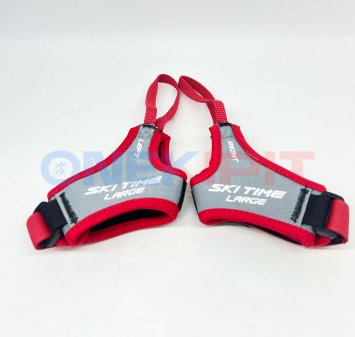 Темляк Ski Time &quot;капкан&quot; с нижней затяжкой красный