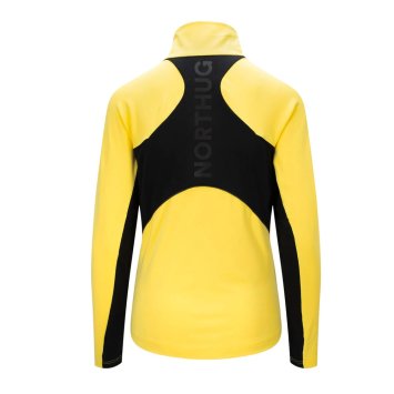 Кофта NORTHUG Marcialonga wind 1/2 zip Wmn, Жёлтый Минерал