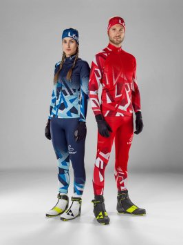 Гоночный костюм LOFFLER WORLDCUP 23 red EL27202-551