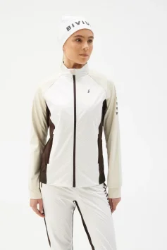 Костюм разминочный Bivium &quot;Баланс 2.0&quot; жен. молочный_кофейный