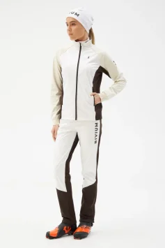 Костюм разминочный Bivium &quot;Баланс 2.0&quot; жен. молочный_кофейный