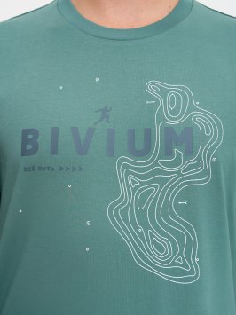 Футболка Bivium "Semper 2.0" муж. зелен.