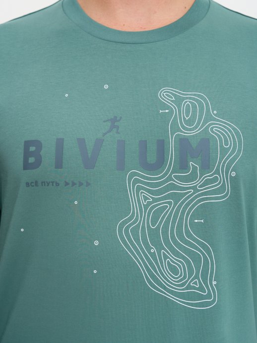Футболка Bivium &quot;Semper 2.0&quot; муж. зелен.