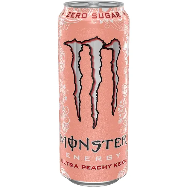 Энергетический напиток Monster Energy 500 ml (Ultra Peachy Keen со вкусом персика без сахара)