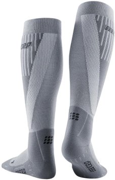 Компрессионные гольфы CEP TOURING для лыжных гонок C261M с шерстью мериноса, мужские Серый WP30-2-3