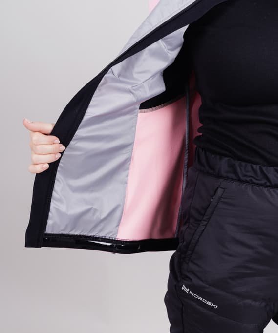 Куртка Nordski Hybrid Pro Candy Pink/Grey W NSW606911 в Твери