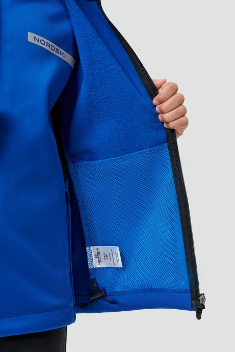 Жилет тренировочный Nordski Jr. Core True Blue/Black NSJ669898