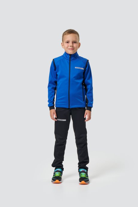Жилет тренировочный Nordski Jr. Core True Blue/Black NSJ669898