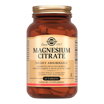 Магний цитрат Solgar Magnesium Citrate 60 табс.