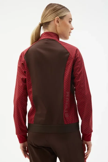 Костюм разминочный Bivium &quot;Баланс 2.0&quot; жен. бордовый_кофейный