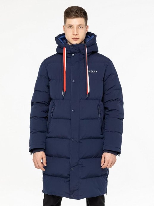 Пальто пуховое Dachstein Team муж. MX314241/72107 синий/олимп. синий