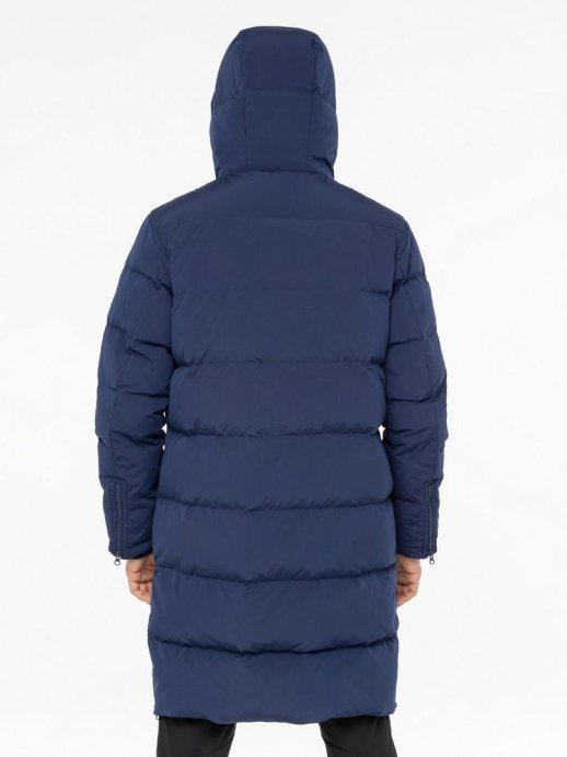 Пальто пуховое Dachstein Team муж. MX314241/72107 синий/олимп. синий