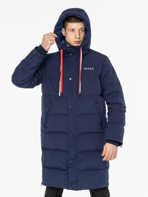 Пальто пуховое Dachstein Team муж. MX314241/72107 синий/олимп. синий