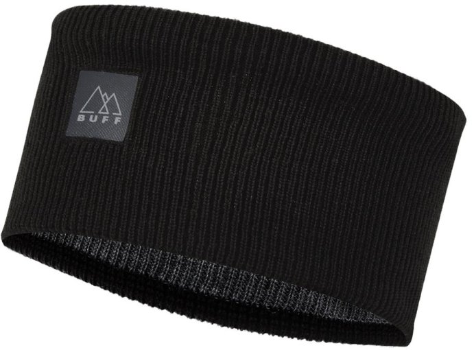 Повязка Buff Crossknit Headband Solid Black 126484.999.10.00 в Твери