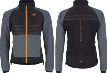 Куртка NONAME HYBRID JACKET 22 UX BLACK/GREY/GOLD