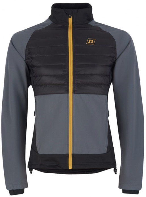 Куртка NONAME HYBRID JACKET 22 UX BLACK/GREY/GOLD в Мурманске