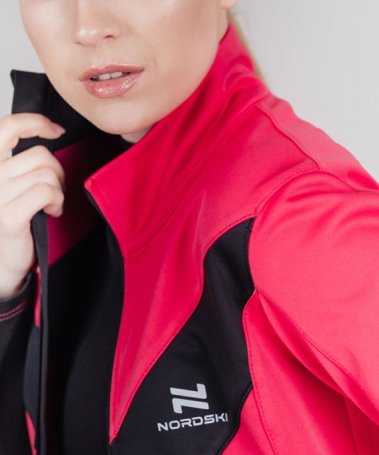 Куртка Nordski Base Pink/Black W NSW811951