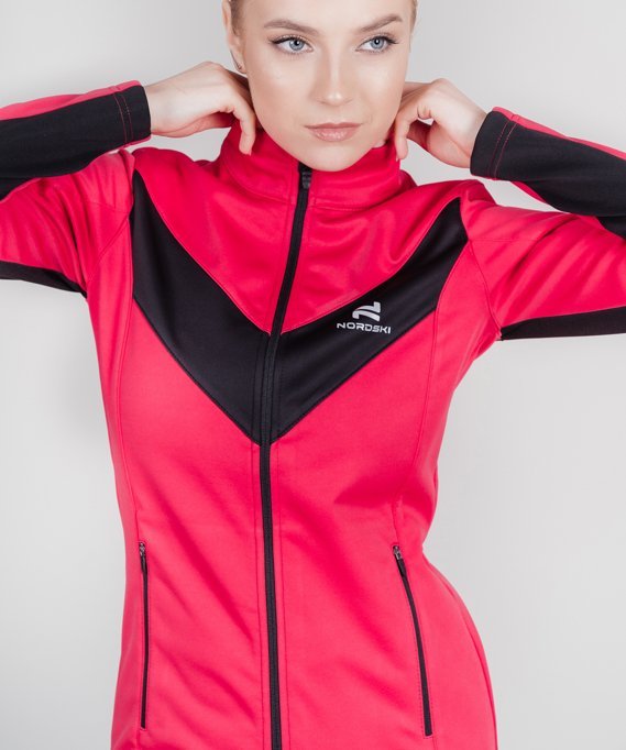 Куртка Nordski Base Pink/Black W NSW811951