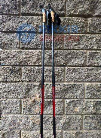 ЛЫЖНЫЕ ПАЛКИ SKI TIME RACE 1.0 Fast Clip (тип Triac) Black/Black