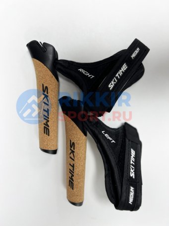 ЛЫЖНЫЕ ПАЛКИ SKI TIME RACE 1.0 Fast Clip (тип Triac) Black/Black