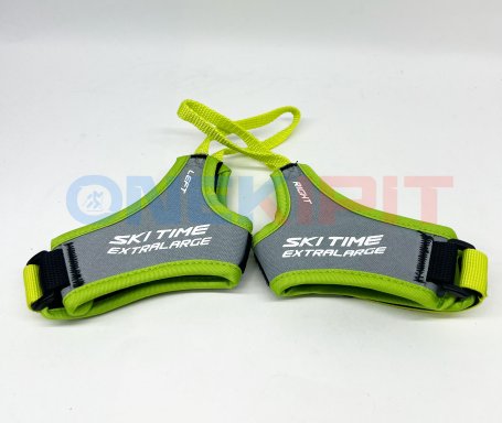 Темляк Ski Time "капкан" с нижней затяжкой салат