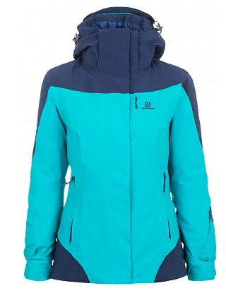 Куртка горнолыжная SALOMON L37708100 midnight blue