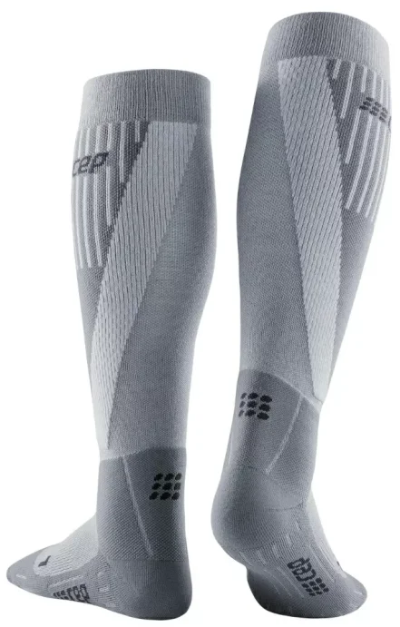 Компрессионные гольфы CEP TOURING для лыжных гонок C261W с шерстью мериноса, женские Серый WP20-2-3