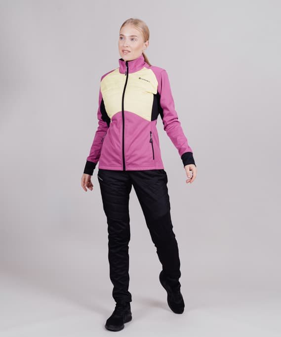 Куртка Nordski Hybrid Pro Fuchsia/Yellow W NSW606328 в Твери