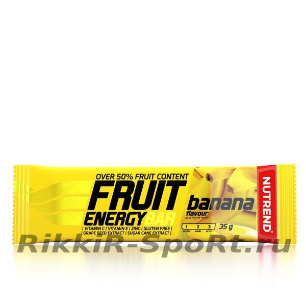 Батончик Фрут Энерджи Бар/Fruit Energy Bar Nutrend, батончик 35г в Твери
