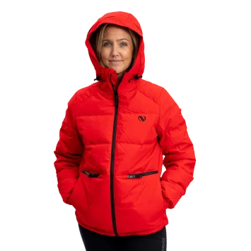 Пуховик NORTHUG Beito down jkt wmn, Дерзкий Красный