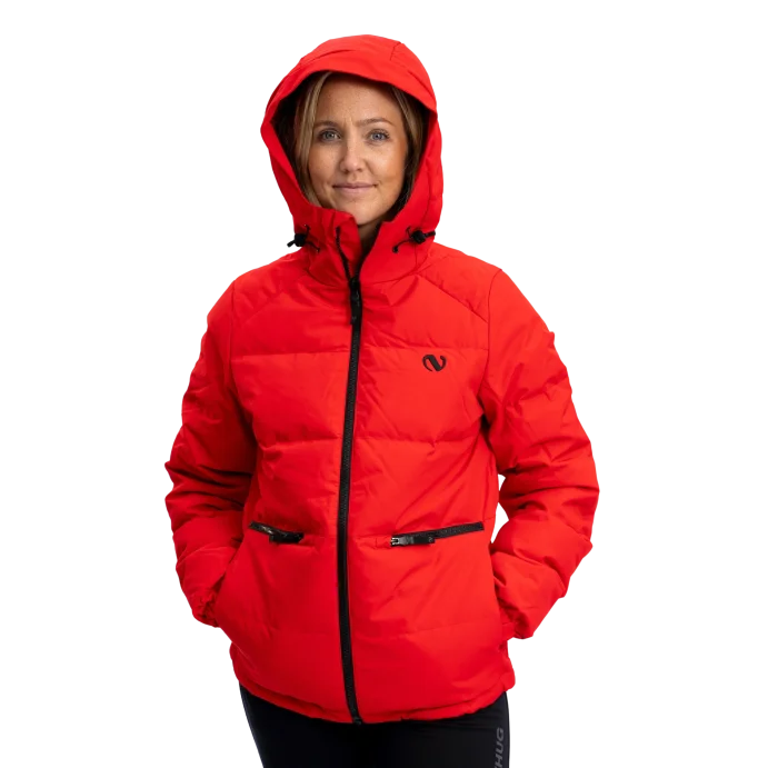 Пуховик NORTHUG Beito down jkt wmn, Дерзкий Красный в Мурманске
