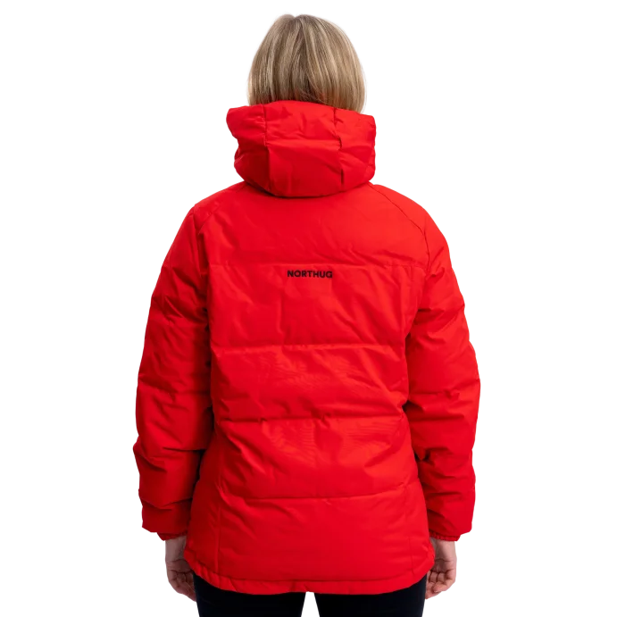 Пуховик NORTHUG Beito down jkt wmn, Дерзкий Красный в Мурманске