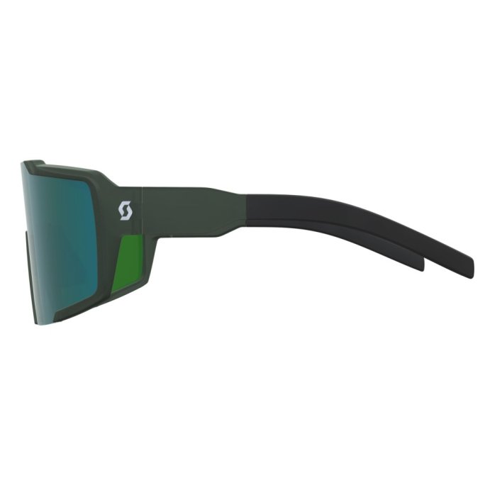 Очки SCOTT Shield kaki green/green chrome ES275380-6312121