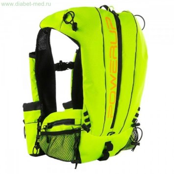 БЕГОВОЙ РЮКЗАК POWERUP MOUNTAIN ULTRA RACE 10 L LIME
