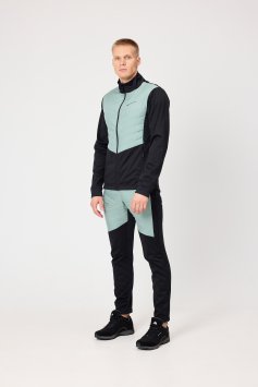 Куртка Nordski Hybrid Pro Black/Ice Mint NSM303906