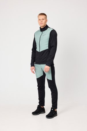 Куртка Nordski Hybrid Pro Black/Ice Mint NSM303906
