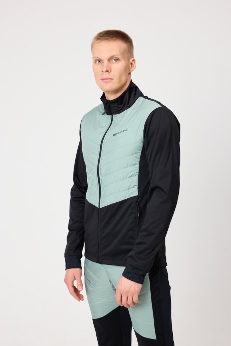 Куртка Nordski Hybrid Pro Black/Ice Mint NSM303906