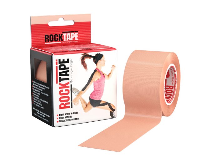 тейп-лента RockTape Classic, 5см х 5м, телесный  RCT100-BG-OS в Твери