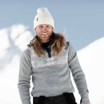 Свитер ULVANG Rav Kiby муж. 77311/11279 серый/синий