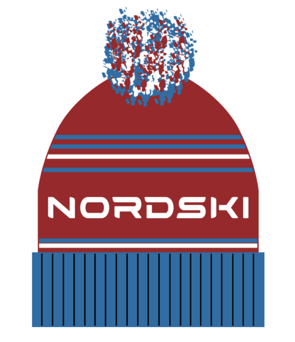 Шапка Nordski Stripe Blue Rus NSV470702