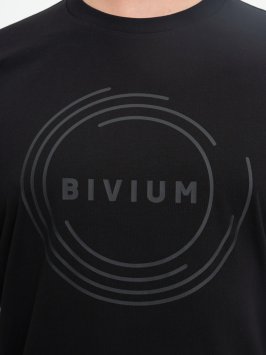 Футболка Bivium "Circle" муж. черн.