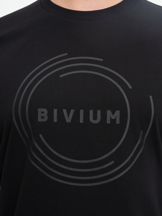 Футболка Bivium &quot;Circle&quot; муж. черн.