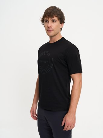 Футболка Bivium "Circle" муж. черн.